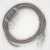 Creative Cables kapcsoló Lámpa huzalozás, RD51 Ancient Pink Stripes pamut és natúr vászon CABTTORD51