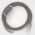 Creative Cables kapcsoló Lámpa huzalozás, RD63 Bark Diamond pamut és természetes len 1,80 CABTTORD63