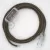 Creative Cables kapcsoló Lámpa huzalozás, RD73 Bark ZigZag pamut és természetes vászon 1,80 CABTTORD73