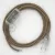 Creative Cables kapcsoló Lámpa huzalozás, RS82 barna pamut és natúr vászon 1,80 m. CABTTORS82