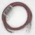 Creative Cables kapcsoló Lámpa huzalozás, RS83 Red Cotton és Natural Linen 1,80 m. CABTTORS83