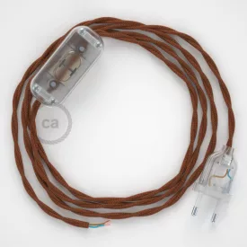   Creative Cables kapcsoló Lámpa bekötése, TC23 Deer Cotton 1,80 m. Válassza ki a CABTTOTC23
