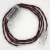 Creative Cables kapcsoló Lámpa huzalozás, TM19 Burgundy Rayon 1,80 m. Válassza ki a CABTTOTM19