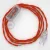 Creative Cables kapcsoló Lámpa huzalozás, TM15 Orange Rayon 1,80 m. Válassza ki a CABTTR005