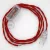 Creative Cables kapcsoló Lámpa huzalozás, TM09 Red Rayon 1,80 m. Válassza ki a CABTTR007