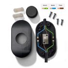 Creative Cables kapcsoló Egypólusú lábfék kapcsoló csavaros kapcsokkal. Tervezte: Achille Castiglioni CAST661N