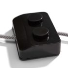 Creative Cables design lámpa Kétpólusú egypólusú lábfék. Tervezte: Achille Castiglioni. CAST662N