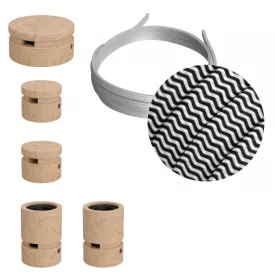   Creative Cables lámpakábel Filé System Wiggle Kit CAT-WIG-CZ04