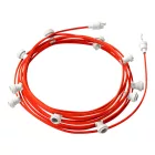 Creative Cables foglalat Készre szerelt, 12,5 m-es Lumet fényfüzér készlettel, 10 db fehér CATE27B125CF15