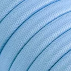 Creative Cables lámpatest Maioliche' láncvilágítás Lumet rendszer 10 m-től, szövetkábellel, 3 lámpafoglalattal és CATE27N100CM17DD24MA01