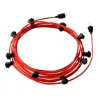 Creative Cables design lámpa Kész használatra 12,5 m-es Lumet String Light készlet 10 fekete CATE27N125CM09