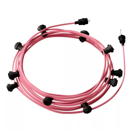 Creative Cables design lámpa Kész használatra 12,5 m-es Lumet String Light készlet 10 fekete CATE27N125CM16