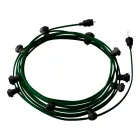 Creative Cables design lámpa Kész használatra 12,5 m-es Lumet String Light készlet 10 fekete CATE27N125CM21
