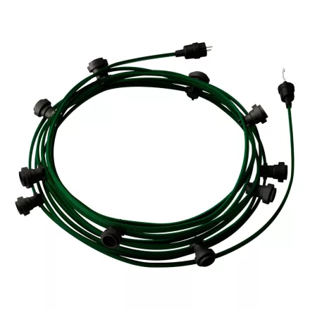 Creative Cables design lámpa Kész használatra 12,5 m-es Lumet String Light készlet 10 fekete CATE27N125CM21