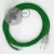 Creative Cables kapcsoló Bekötési talapzat, RM06 zöld műselyem 3 m. Válassza ki a CATPTO052