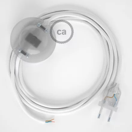 Creative Cables kapcsoló Bekötési talapzat, RM01 fehér műselyem 3 m. Válassza ki a CATPTO053