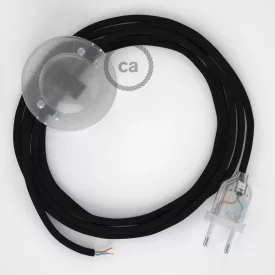   Creative Cables kapcsoló Bekötési talapzat, RM04 fekete műselyem 3 m. Válassza ki a CATPTO062