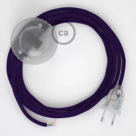   Creative Cables kapcsoló Bekötési talapzat, RM14 lila műselyem 3 m. Válassza ki a CATPTO063