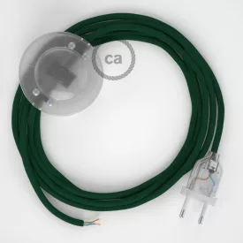   Creative Cables kapcsoló Bekötési talapzat, RM21 sötétzöld műselyem 3 m. Válassza ki a CATPTO076