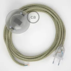   Creative Cables kapcsoló Bekötési talapzat, RN01 semleges természetes len 3 m. Válassza ki CATPTO401