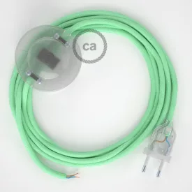   Creative Cables kapcsoló Bekötési talapzat, RC34 tej és menta pamut 3 m. Válassza CATPTORC34