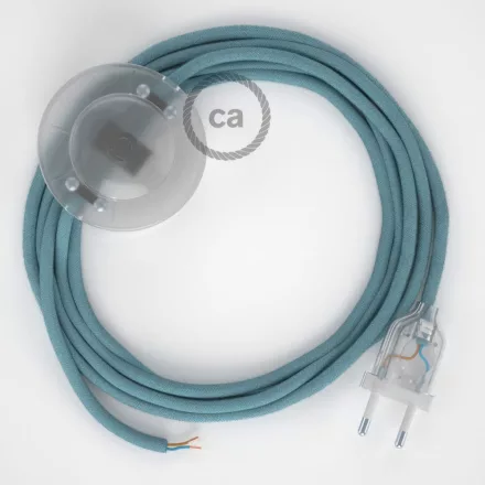 Creative Cables kapcsoló Bekötési talapzat, RC53 Ocean pamut 3 m. Válassza ki a CATPTORC53