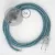 Creative Cables kapcsoló Bekötési talapzat, RC53 Ocean pamut 3 m. Válassza ki a CATPTORC53