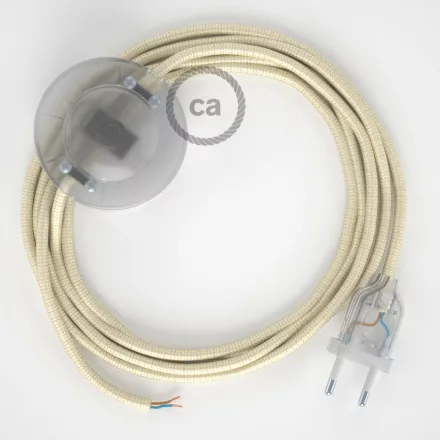 Creative Cables kapcsoló Bekötési talapzat, RM00 Ivory Rayon 3 m. Válassza ki a CATPTORM00