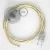 Creative Cables kapcsoló Bekötési talapzat, RM00 Ivory Rayon 3 m. Válassza ki a CATPTORM00