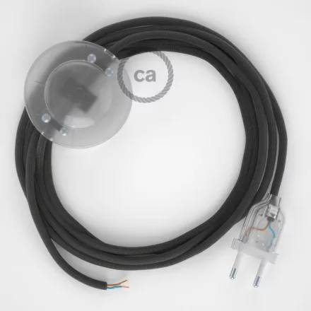 Creative Cables kapcsoló Bekötési talapzat, RM26 sötétszürke műselyem 3 m. Válassza ki a CATPTORM26