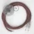 Creative Cables kapcsoló Bekötési talapzat, RS83 piros pamut és natúr vászon 3 m. CATPTORS83
