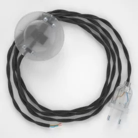   Creative Cables kapcsoló Bekötési talapzat, TM26 sötétszürke műselyem 3 m. Válassza ki a CATPTOTM26