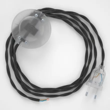 Creative Cables kapcsoló Bekötési talapzat, TM26 sötétszürke műselyem 3 m. Válassza ki a CATPTOTM26