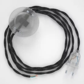   Creative Cables kapcsoló Bekötési talapzat, TN03 Antracit natúr vászon 3 m. Válassza ki CATPTOTN03