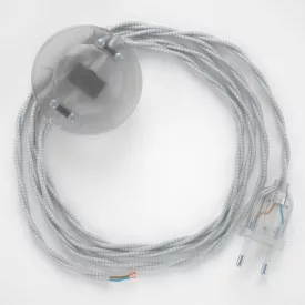   Creative Cables kapcsoló Bekötési talapzat, TM02 ezüst műselyem 3 m. Válassza ki a CATPTR002