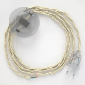   Creative Cables kapcsoló Bekötési talapzat, TM00 Ivory Rayon 3 m. Válassza ki a CATPTR003