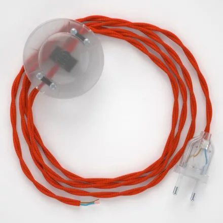 Creative Cables kapcsoló Bekötési talapzat, TM15 narancssárga műselyem 3 m. Válassza ki a CATPTR008