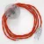 Creative Cables kapcsoló Bekötési talapzat, TM15 narancssárga műselyem 3 m. Válassza ki a CATPTR008