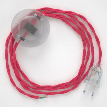 Creative Cables kapcsoló Bekötési talapzat, TM08 fukszia műselyem 3 m. Válassza ki a CATPTR009
