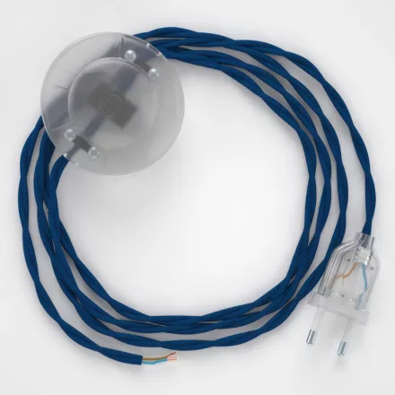 Creative Cables kapcsoló Bekötési talapzat, TM12 kék műselyem 3 m. Válassza ki a CATPTR013