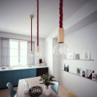 3XL elektromos kábel, elektromos kábel 3x0,75. Fényes sötét bordeaux szövet borítás. Átmérője 3