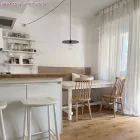 Creative Cables függeszték Oversize Ellepì lapos lámpaernyő Dibondból kültéri függesztett lámpákhoz, átmérő 40 DDNER fekete