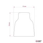 Creative Cables lámpatest Kerámia lámpaernyő Váz, Materia kollekció