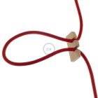 Creative Cables függeszték Függesztett lámpa Magasságszabályozó kezeletlen semleges fából. . ELEG03