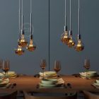 Creative Cables függeszték Fém hosszabbító cső függesztett vagy asztali lámpákhoz EXT15CR