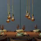 Creative Cables függeszték Fém hosszabbító cső függesztett vagy asztali lámpákhoz EXT25GO