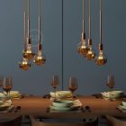 Creative Cables függeszték Fém hosszabbító cső függesztett vagy asztali lámpákhoz EXT30RA