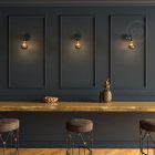 Creative Cables design lámpa 14 cm-es hajlított fém hosszabbító cső EXTELLE15BR