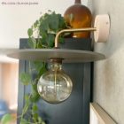 Creative Cables design lámpa 14 cm-es hajlított fém hosszabbító cső EXTELLE15OTS