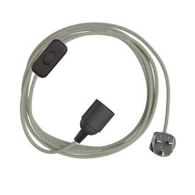   Creative Cables textil lámpakábel SnakeBis Zig-Zag FIN142INPNLI30RD74